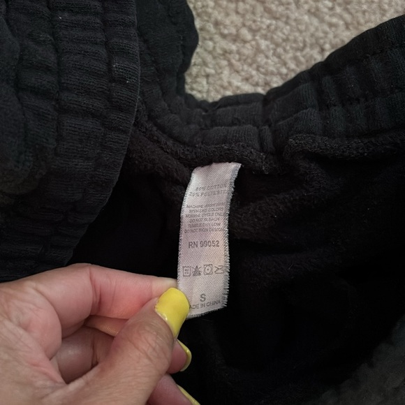 Stay Cute Black Joggers size small - Picture 3 of 6